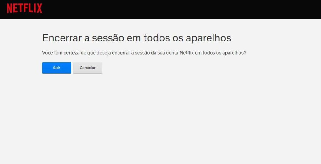Netflix: veja como desconectar sua conta da TV