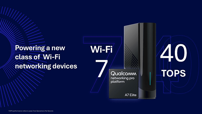 Qualcomm lança Plataforma Networking Pro A7 Elite, revolucionando redes com IA de Borda e Wi-Fi 7