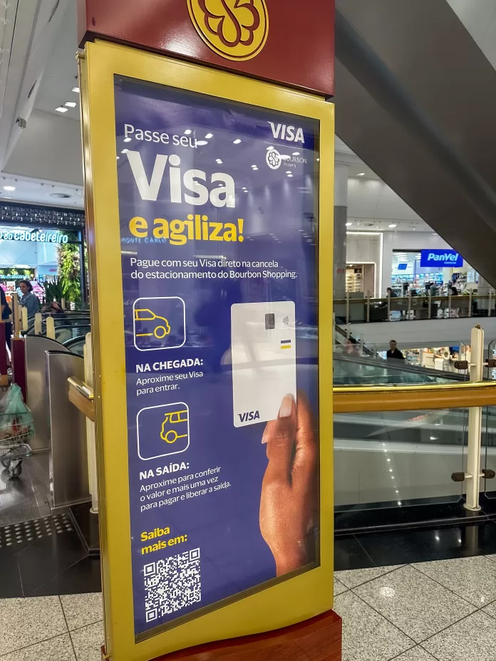 Visa lança pagamento por aproximação em estacionamento de São Paulo