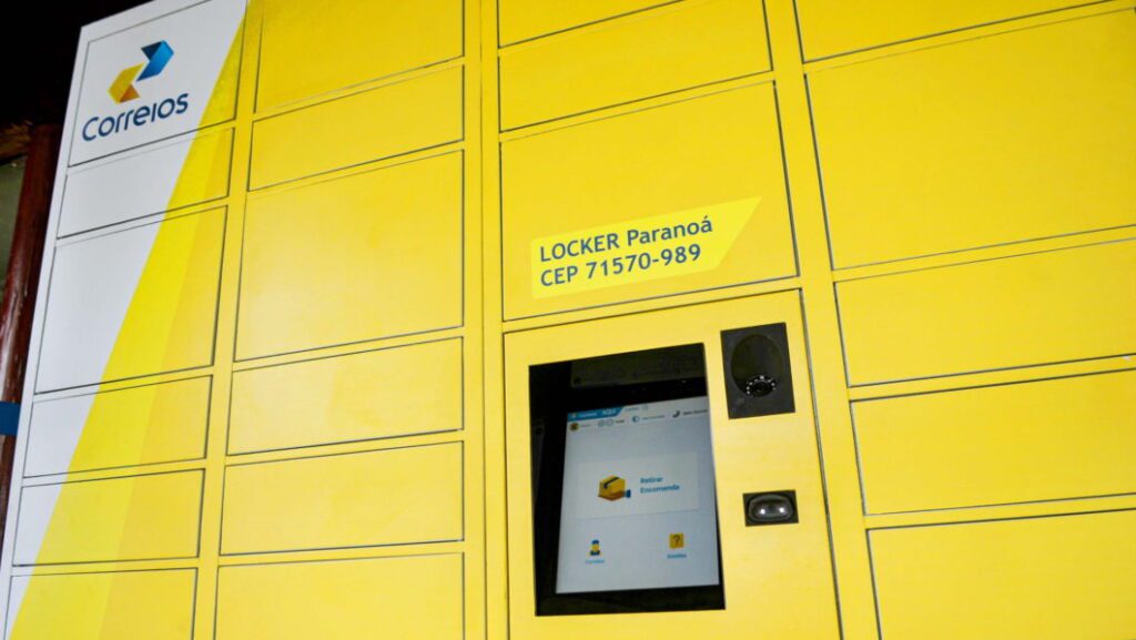 Metrô do Rio ganha lockers para receber encomendas dos Correios