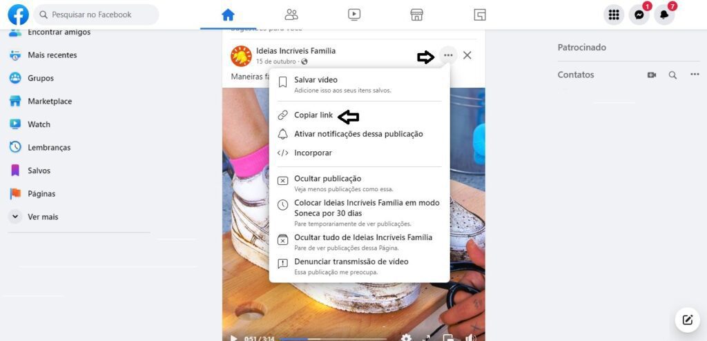 Como baixar vídeos do Facebook?