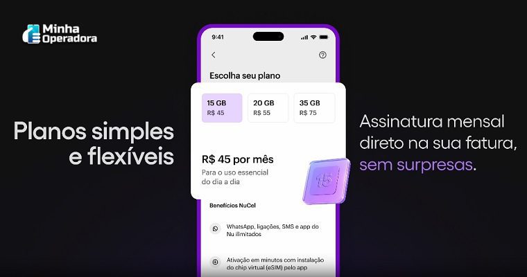 Nubank lança NuCel, sua nova operadora de telefonia móvel