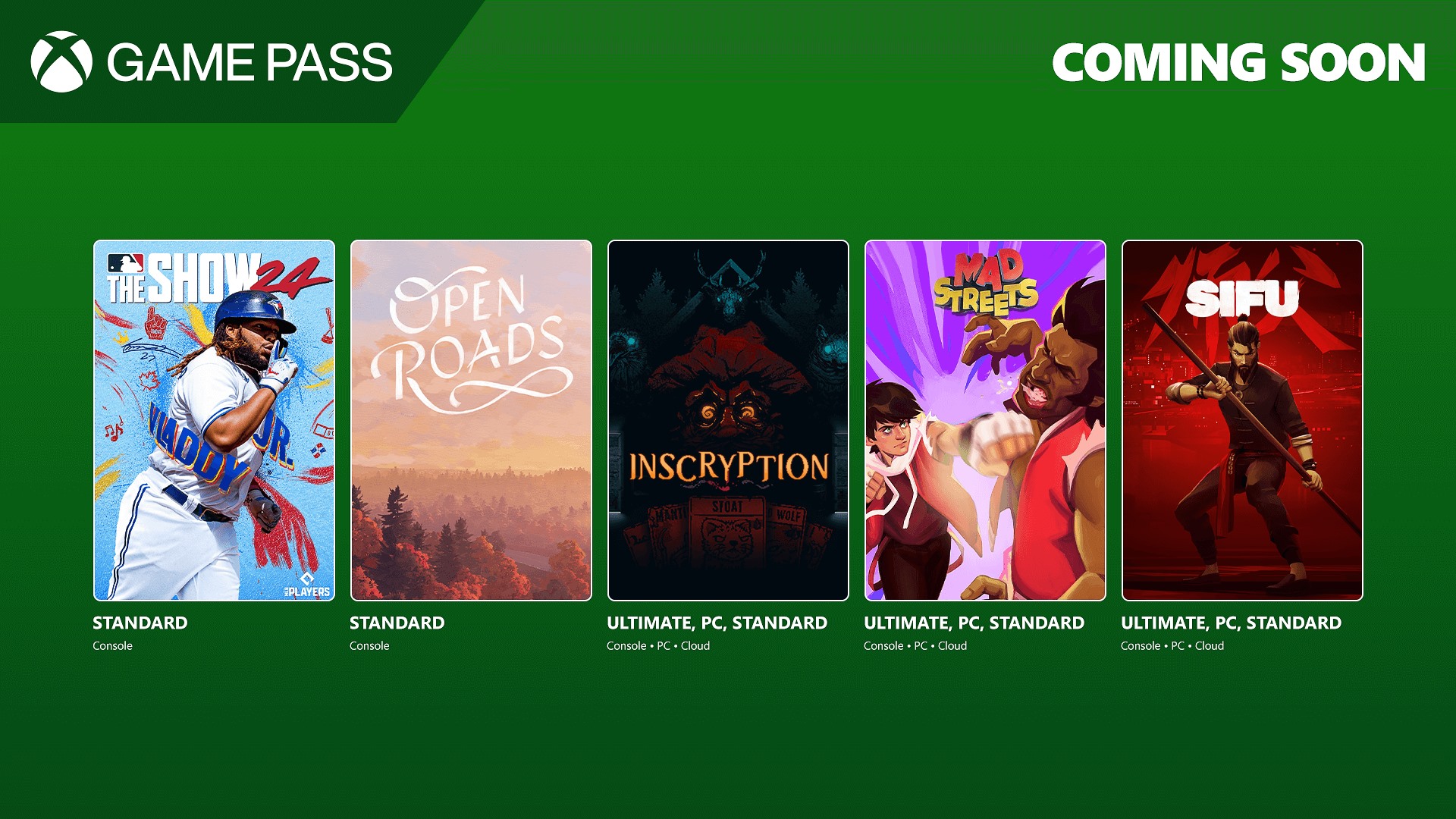 Lista de novos jogos que chegam em outubro de 2024 ao Xbox Game Pass.