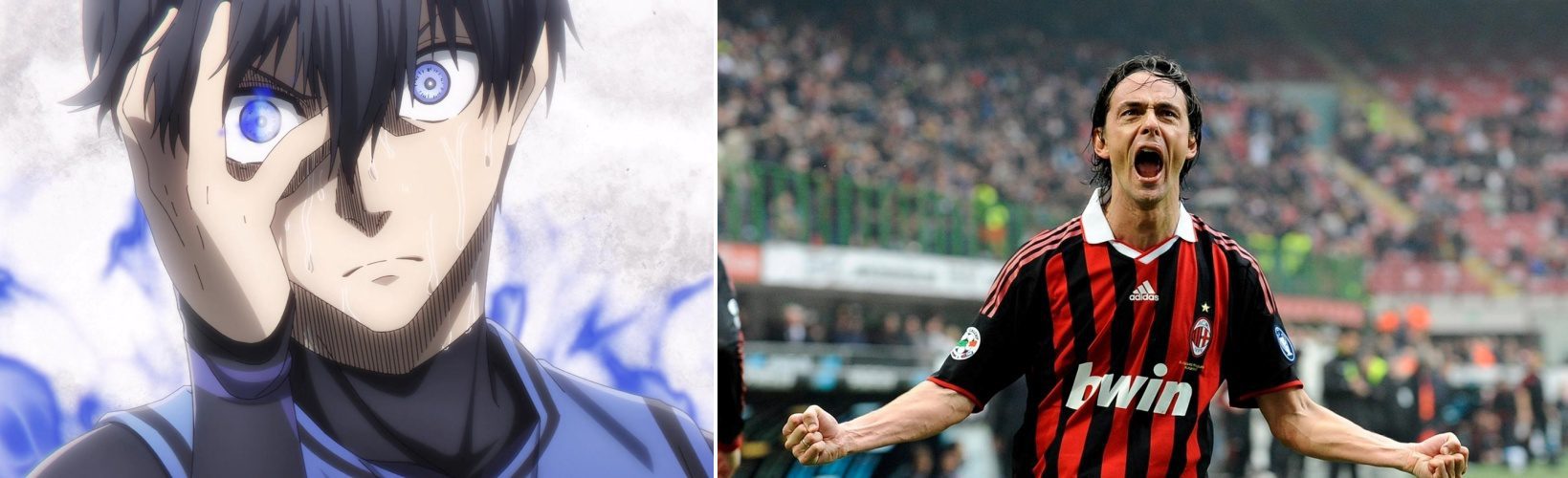 Inzaghi inspirou o protagonista de Blue Lock