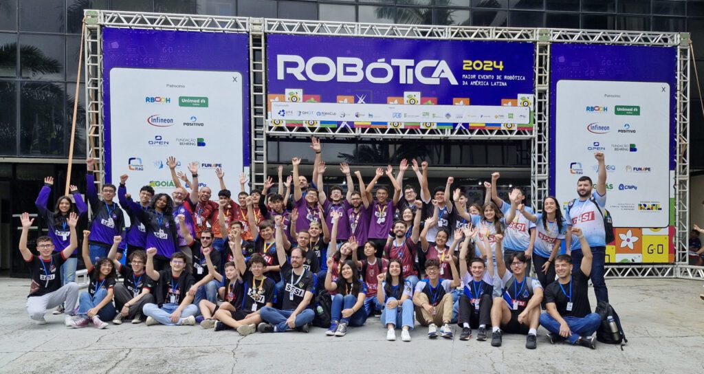 Estudantes do SESI-SP brilham na Olimpíada Brasileira de Robótica com três títulos e classificação para o Mundial da RoboCup em 2025