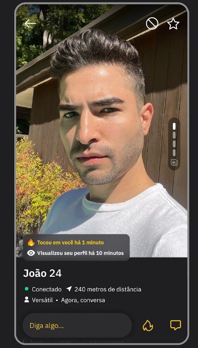 O Grindr é um app de relacionamentos voltado para a comunidade LGBTQIA+. (Fonte: Grindr/Divulgação)