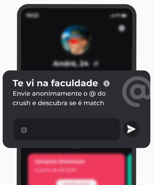 O Umatch é um app de relacionamentos estilo Tinder, mas apenas para universitários. (Fonte: Umatch/Divulgação)