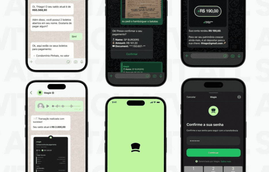 Magie tem novo aporte e quer expandir banco pelo WhatsApp