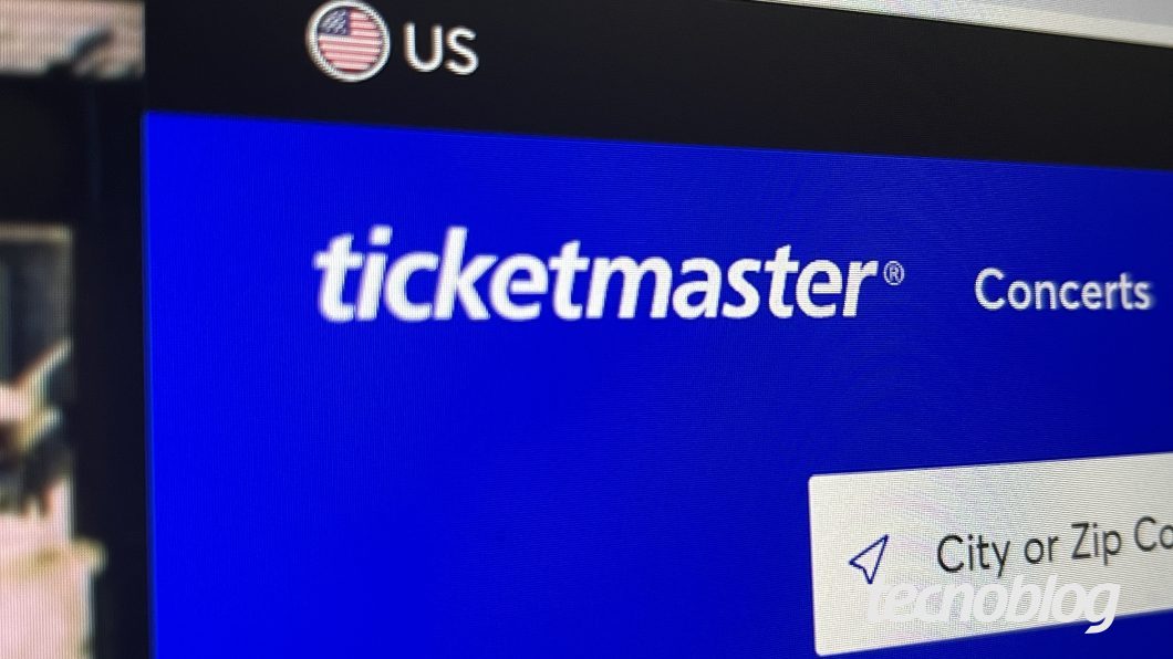 Site da Ticketmaster