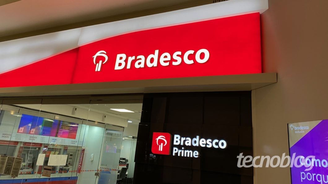 Fachada do banco Bradesco em São Paulo (Imagem: Felipe Ventura / Tecnoblog)