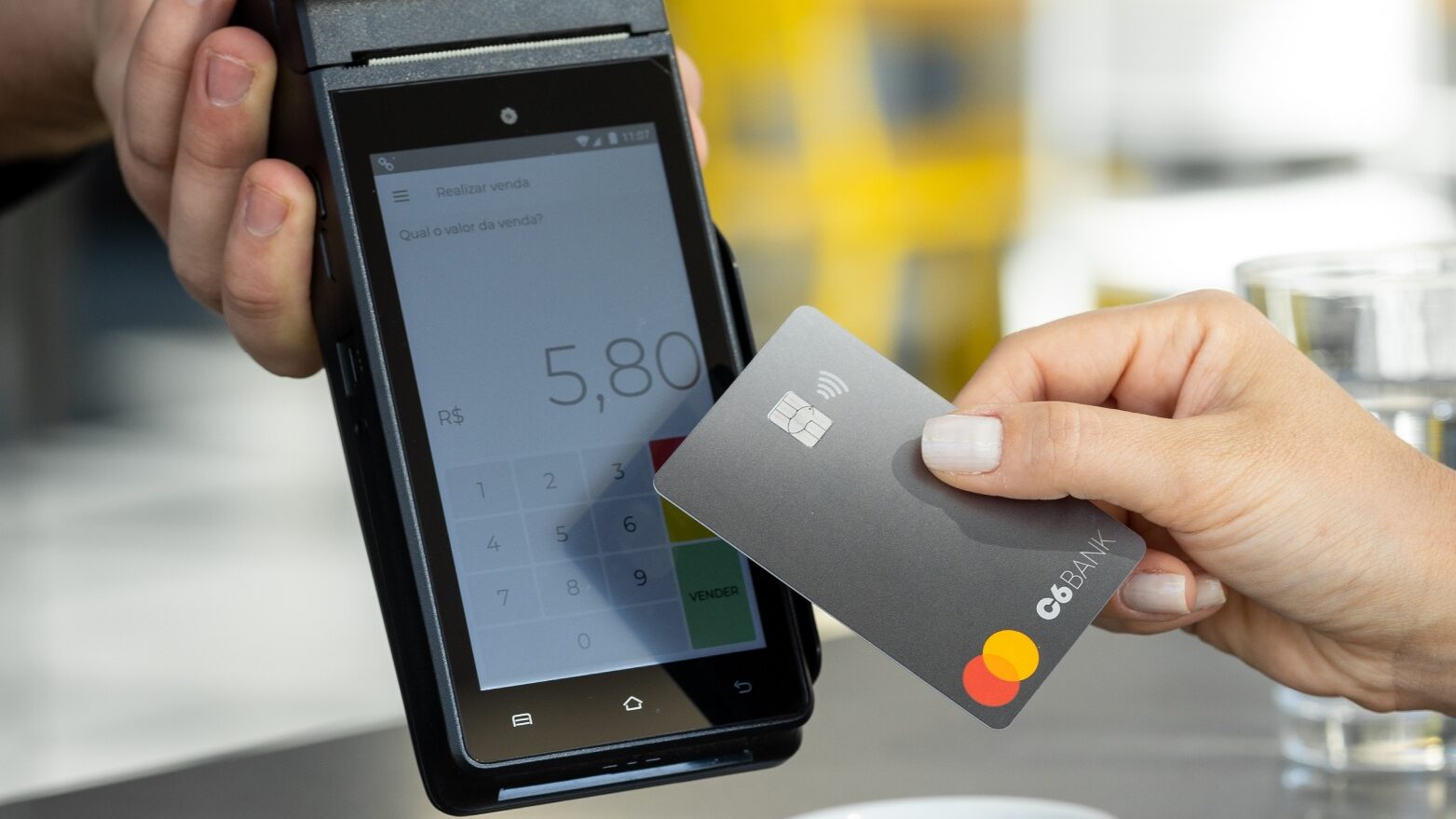 Cartão do C6 Bank (imagem: divulgação/C6 Bank)