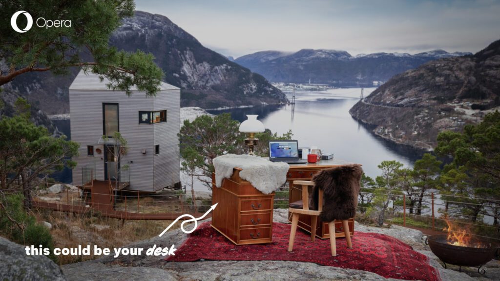 Opera busca pessoas para navegarem em cenário paradisíaco da Noruega