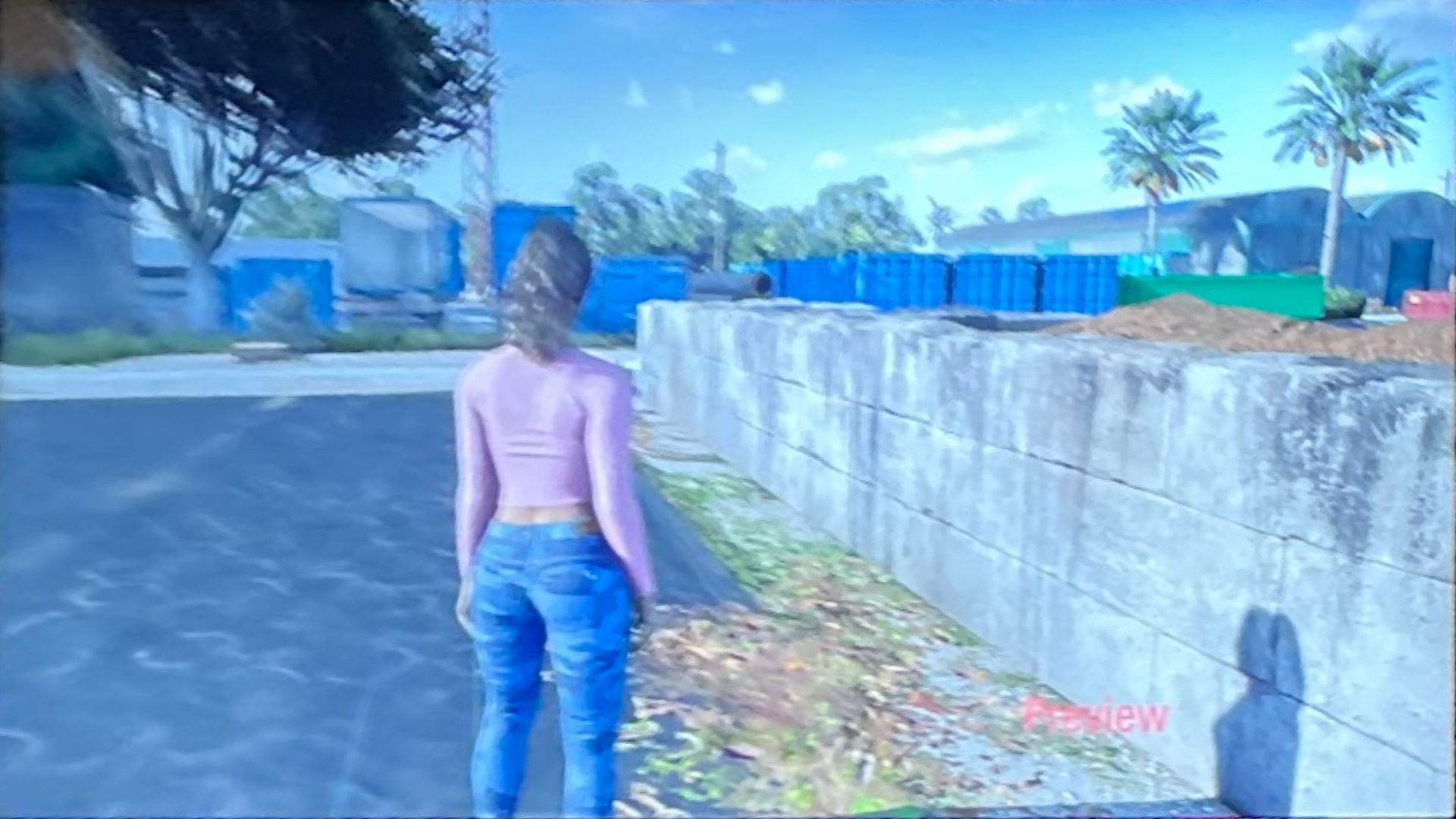 Lúcia, em imagem vazada de GTA 6.