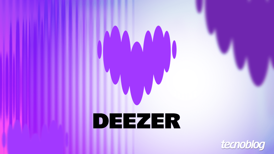 Imagem de capa com o logotipo da Deezer