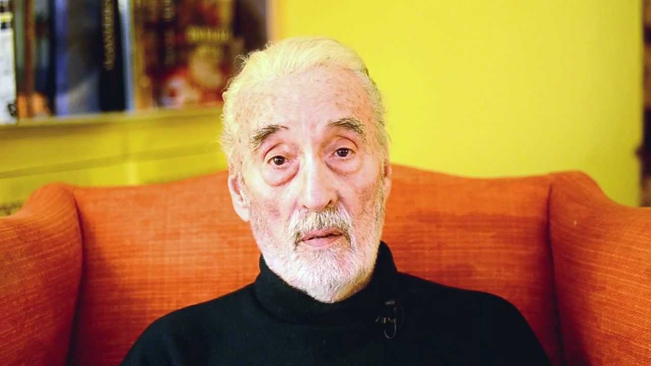 Christopher Lee comenta O Hobbit - Uma Jornada Inesperada