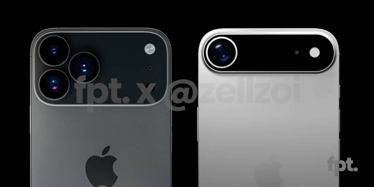 Renderização especulativa: iPhone 17 Pro Max e iPhone 17 Air