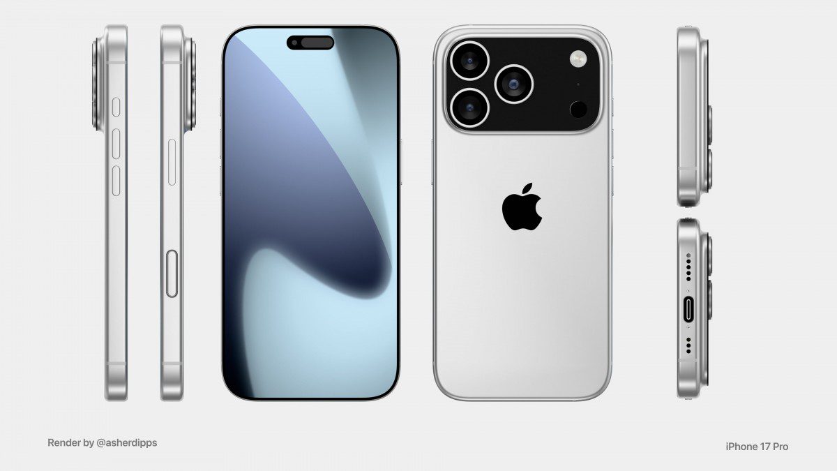 Renderização especulativa: iPhone 17 Pro