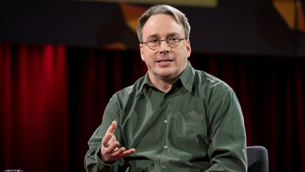 Linus Torvalds em evento do TED