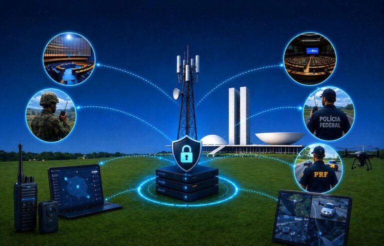 Motorola testa rede privativa do governo com órgãos de segurança