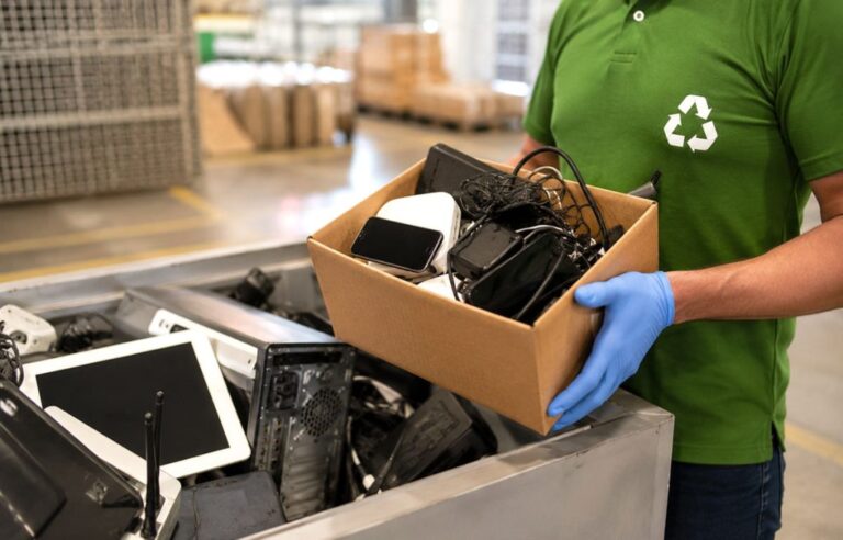 TIM recupera 66,8 toneladas de lixo eletrônico em 2025