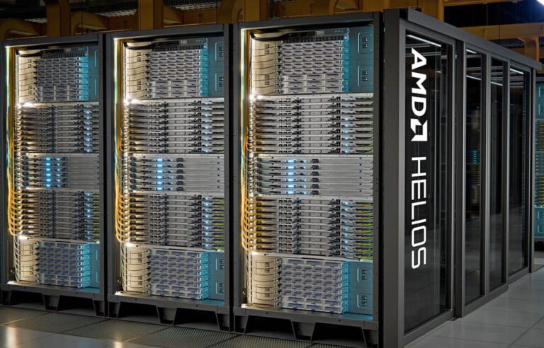 AMD acirra disputa com NVidia e lança seu primeiro rack-scale de IA