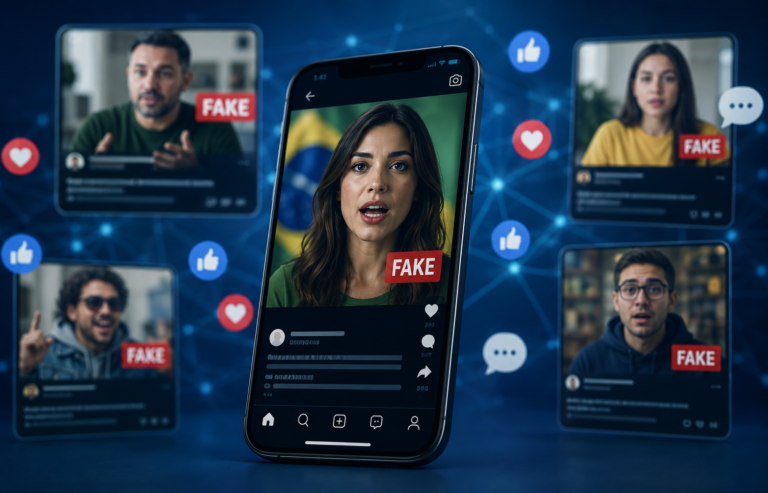 Avatares criados por IA disseminam desinformação política, indica Data Privacy